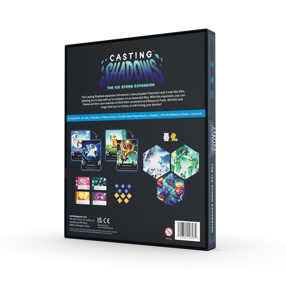 Casting Shadows: Base Game + The Ice Storm Expansion Bundle Unisex