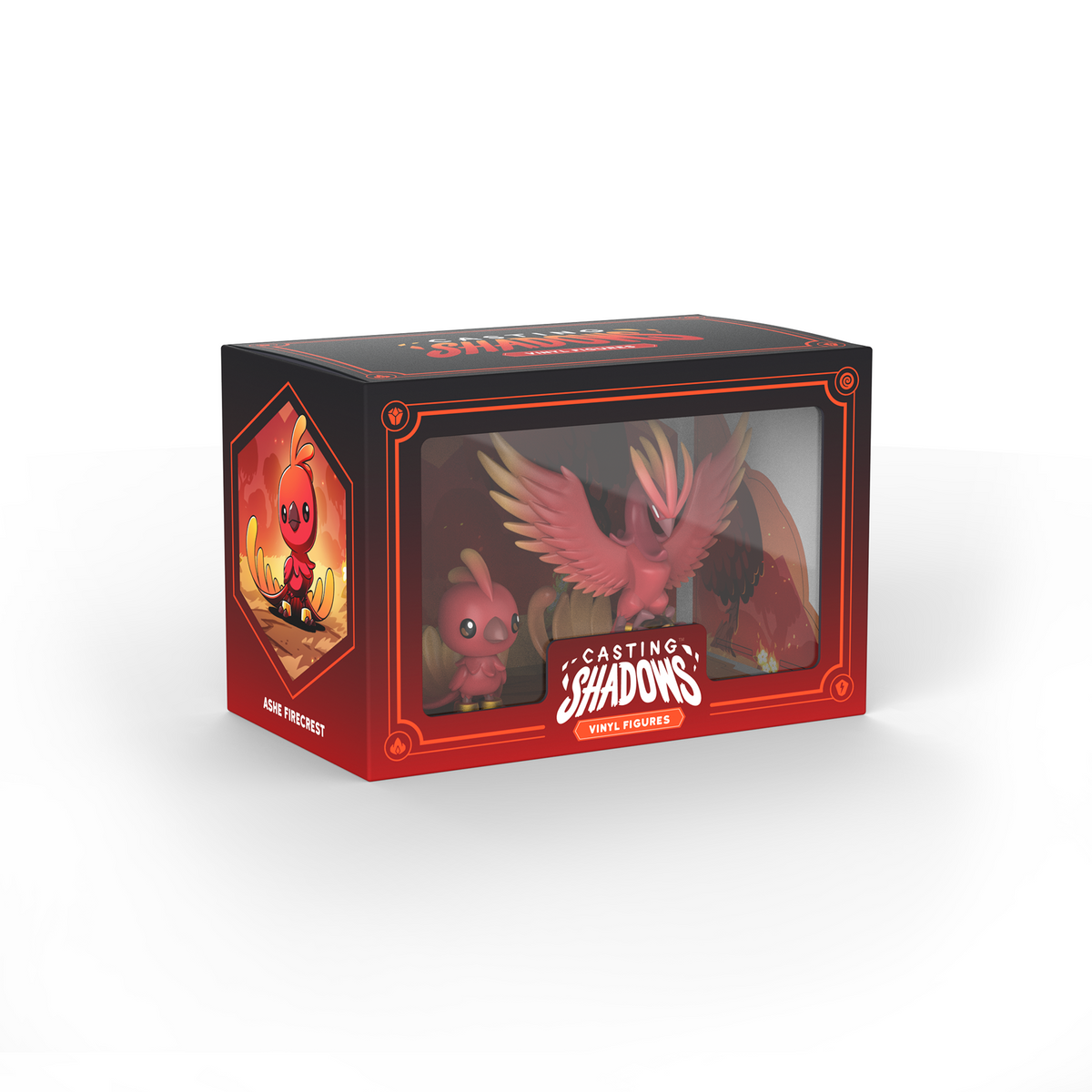 Casting Shadows: Ashe Firecrest & Ashe the Inferno Vinyl Figure Set Unisex