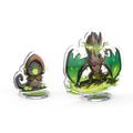 Casting Shadows: Haze Greentongue & Haze the Devastator Standee Set Unisex
