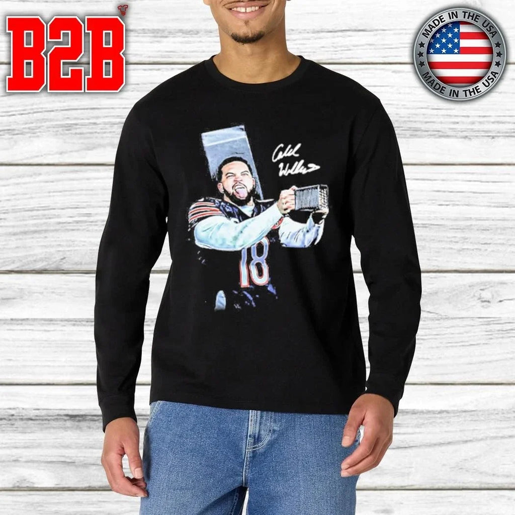 Caleb Williams Cheese Grater Chicago Football Shirt Unisex