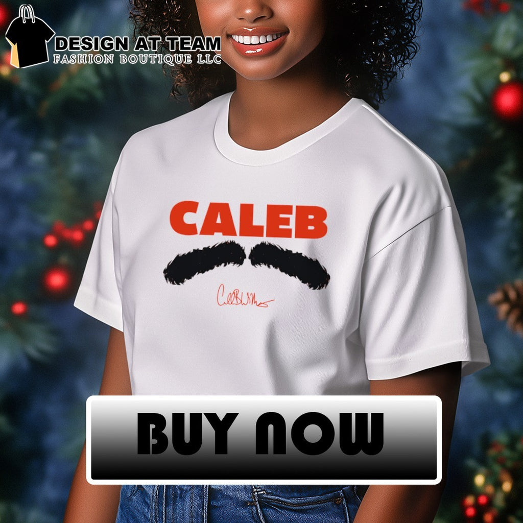 Caleb Williams Chicago Mustache signature shirt