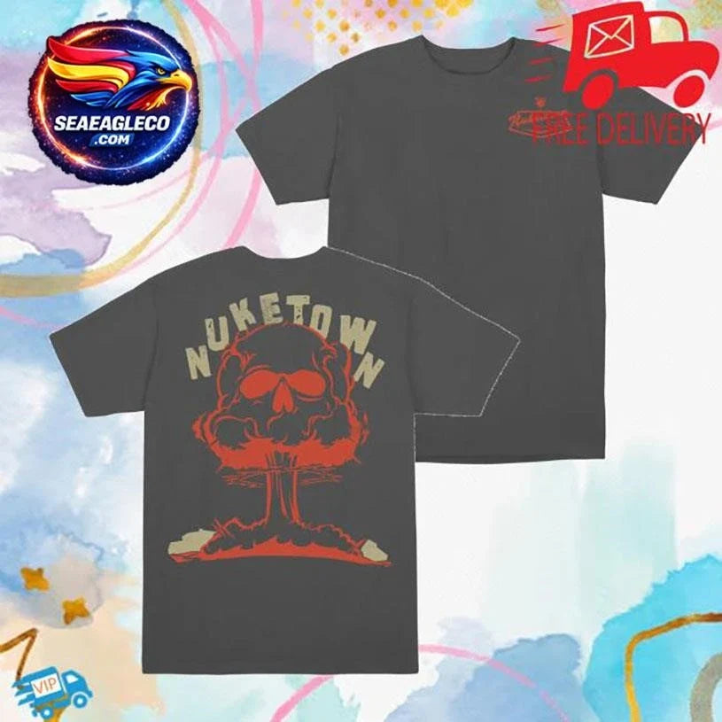 Call Of Duty Call Of Duty Nuketown Skull Cloud Two Sided Shirt Unisex