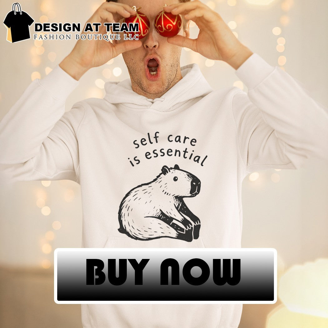 Capybara Self Care Is Essential Shirt