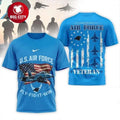 Carolina Panthers 2026 US Air Force Fly Fight Win Veteran Two Sided Shirt Unisex