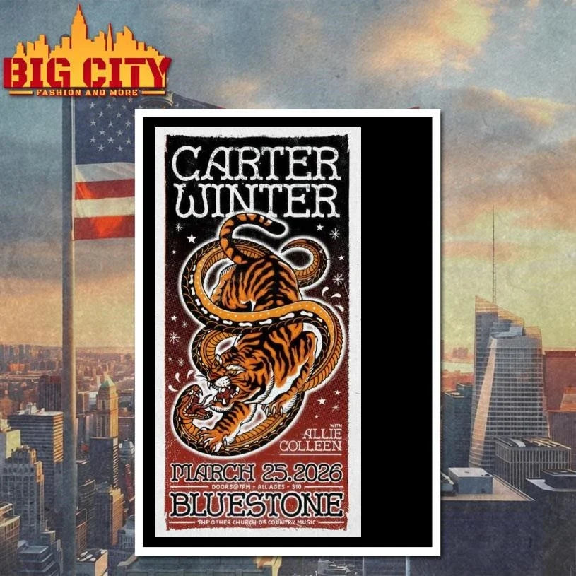 Carterwinter Columbus OH March 25 2026 Poster Shirt Unisex