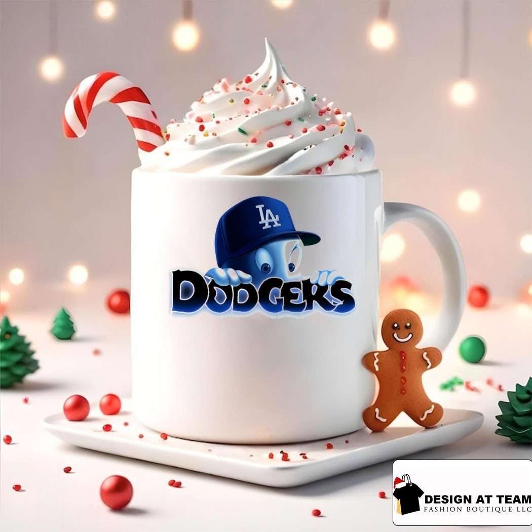 Casper The Friendly Ghost LA Dodgers Mascot Logo Apparel Dodgers Logo Shirt