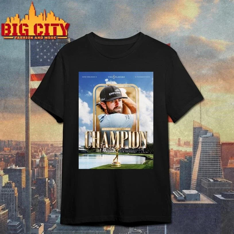 Celebrates Cameron Young Champions The Players 2026 Poster Shirt Unisex