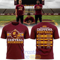 Central Michigan Chippewas Football 2026 Schedule Special T-Shirt