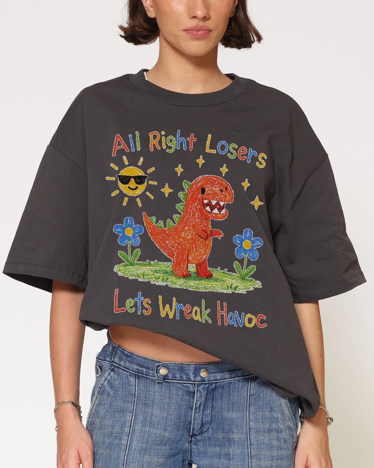 Lets Wreak Havoc Oversized Tee Unisex