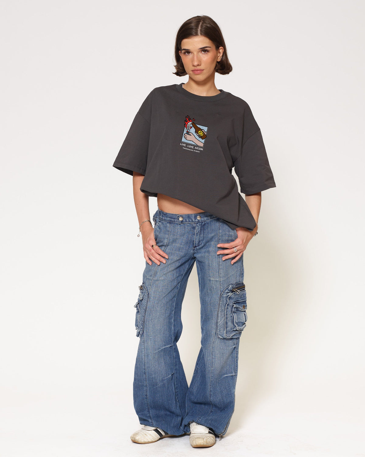Live. Love. Arson Oversized Tee Unisex