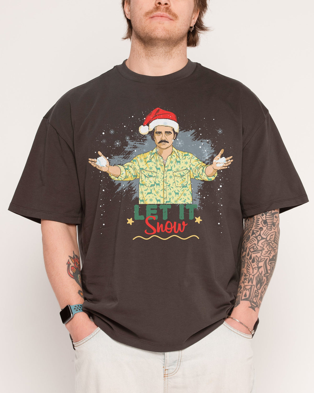 Let it Snow Oversized Tee Unisex