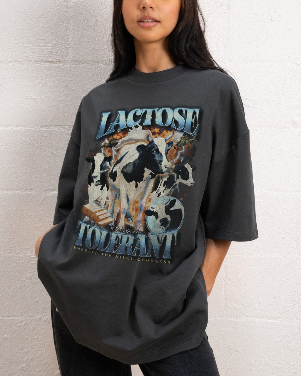 Lactose Tolerant Oversized Tee Unisex