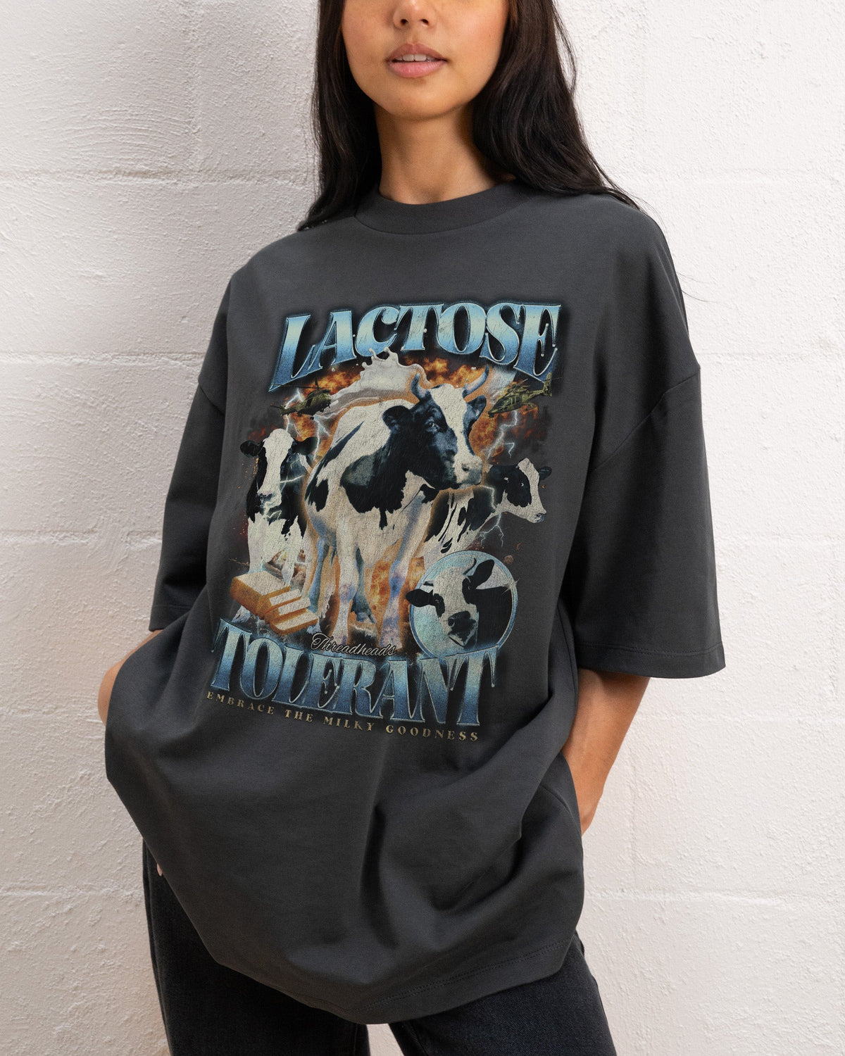 Lactose Tolerant Oversized Tee Unisex