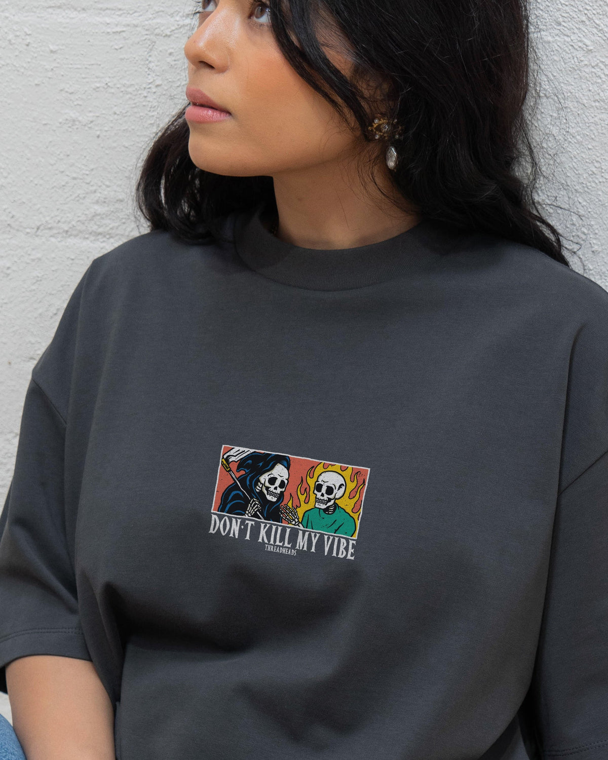 Don't Kill My Vibe Oversized Tee Unisex