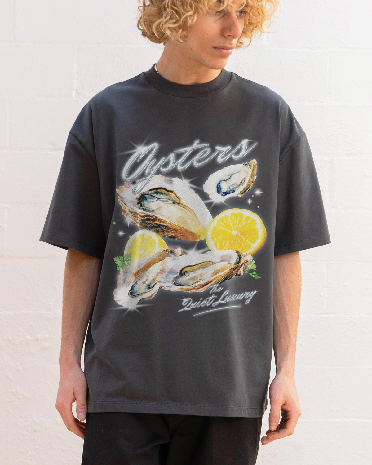 Oysters, The Quiet Luxury Oversized Tee Unisex