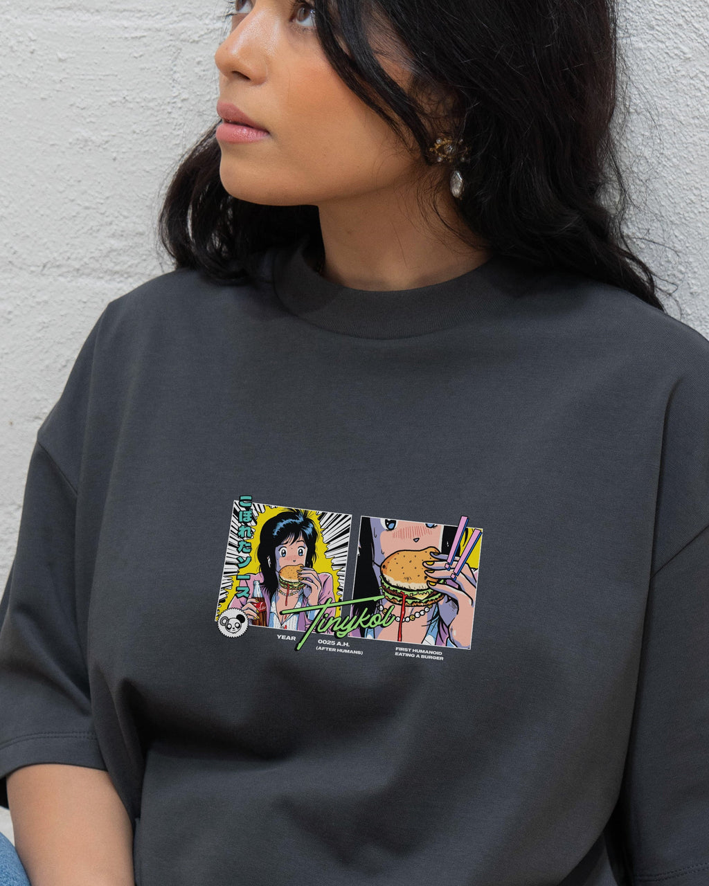 First Burger Oversized Tee Unisex