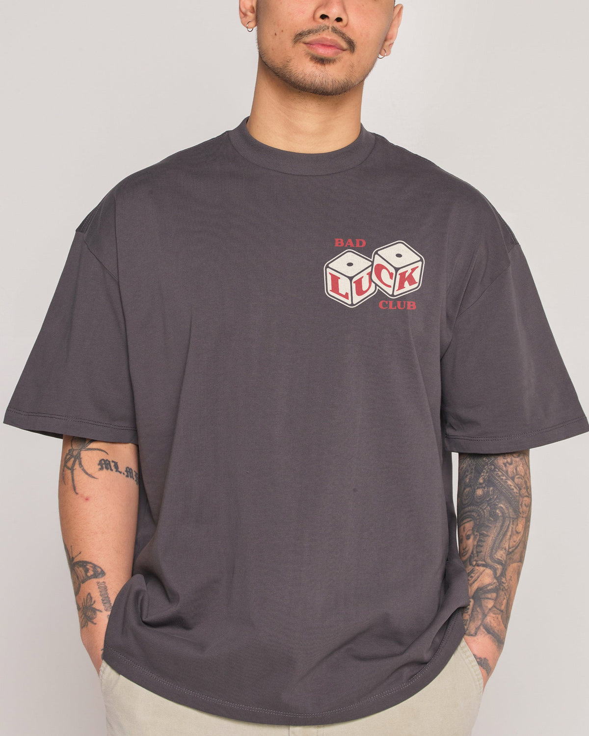Bad Luck Club Oversized Tee Unisex