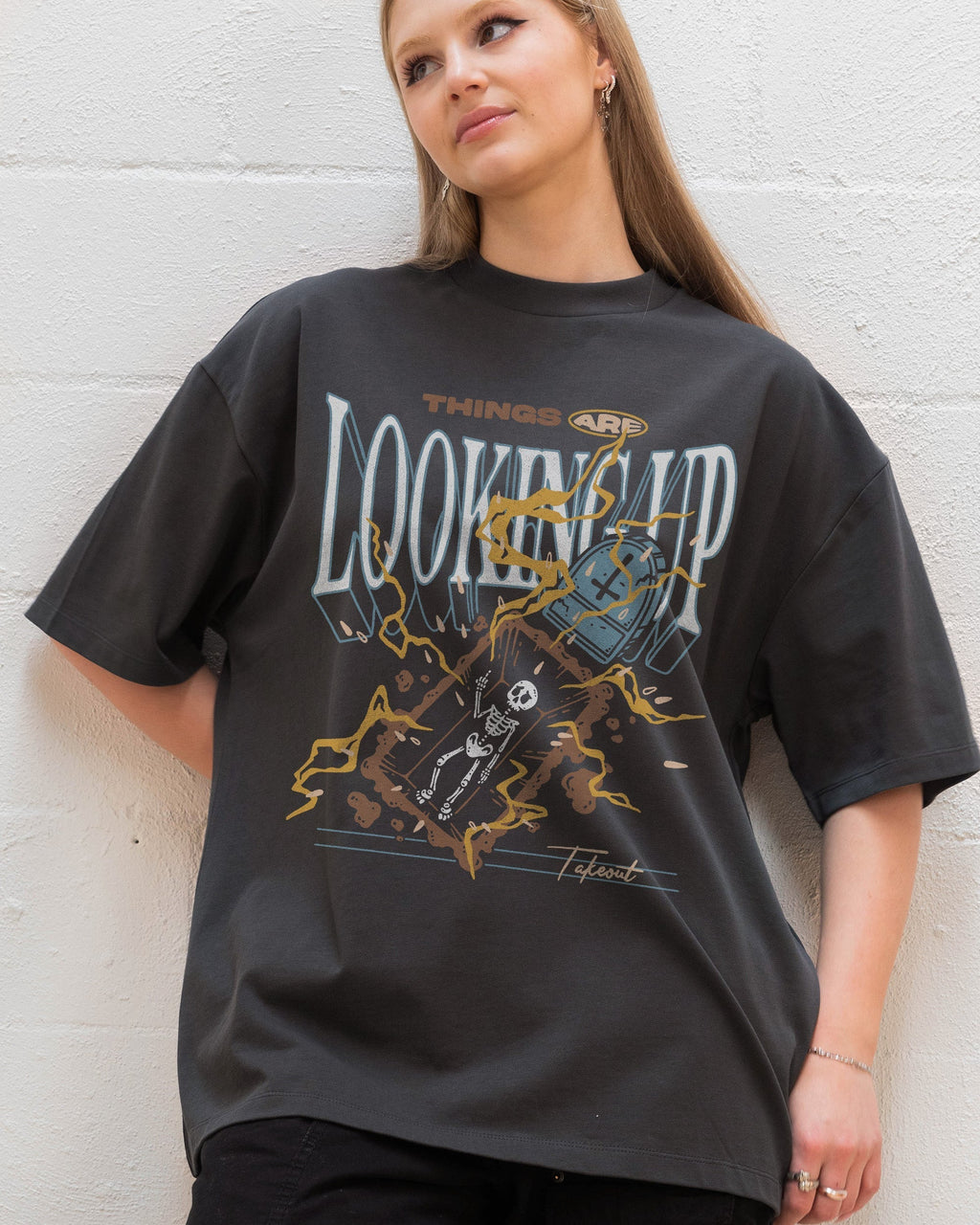 Things Are Looking Up Oversized Tee Unisex