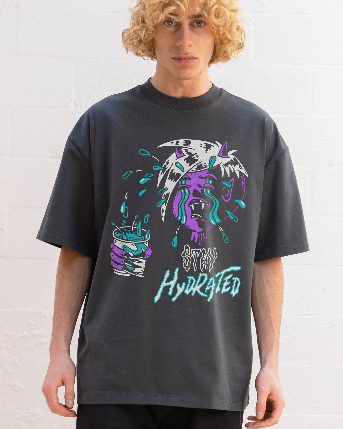 Stay Hydrated Oversized Tee Unisex