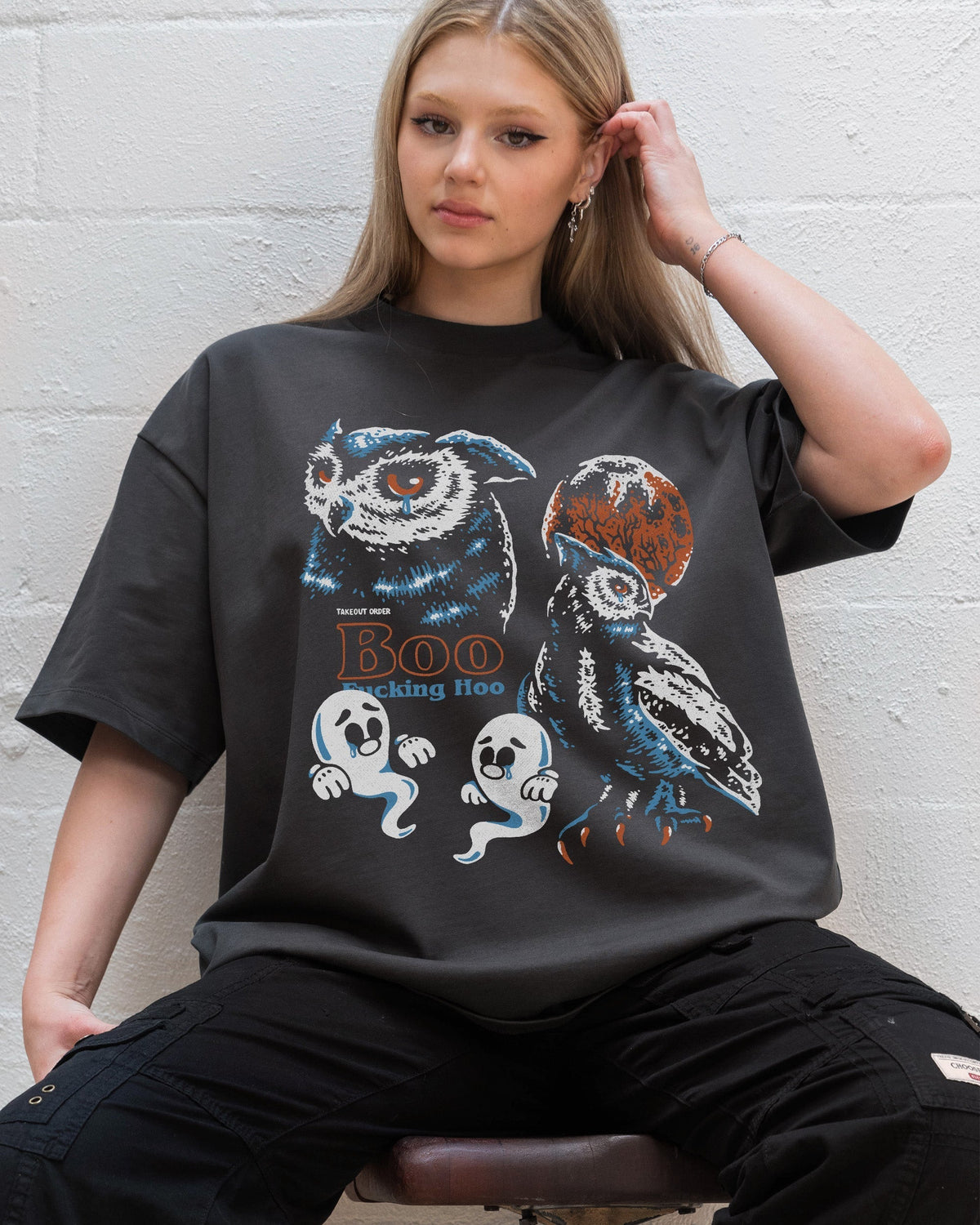 Boo Hoo Oversized Tee Unisex