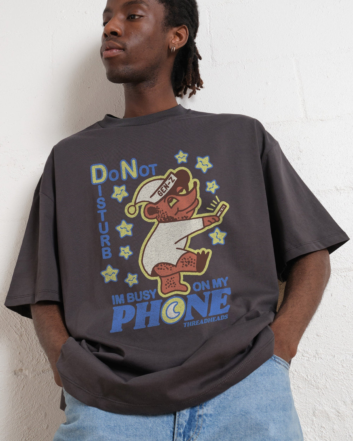 Do Not Disturb Oversized Tee Unisex