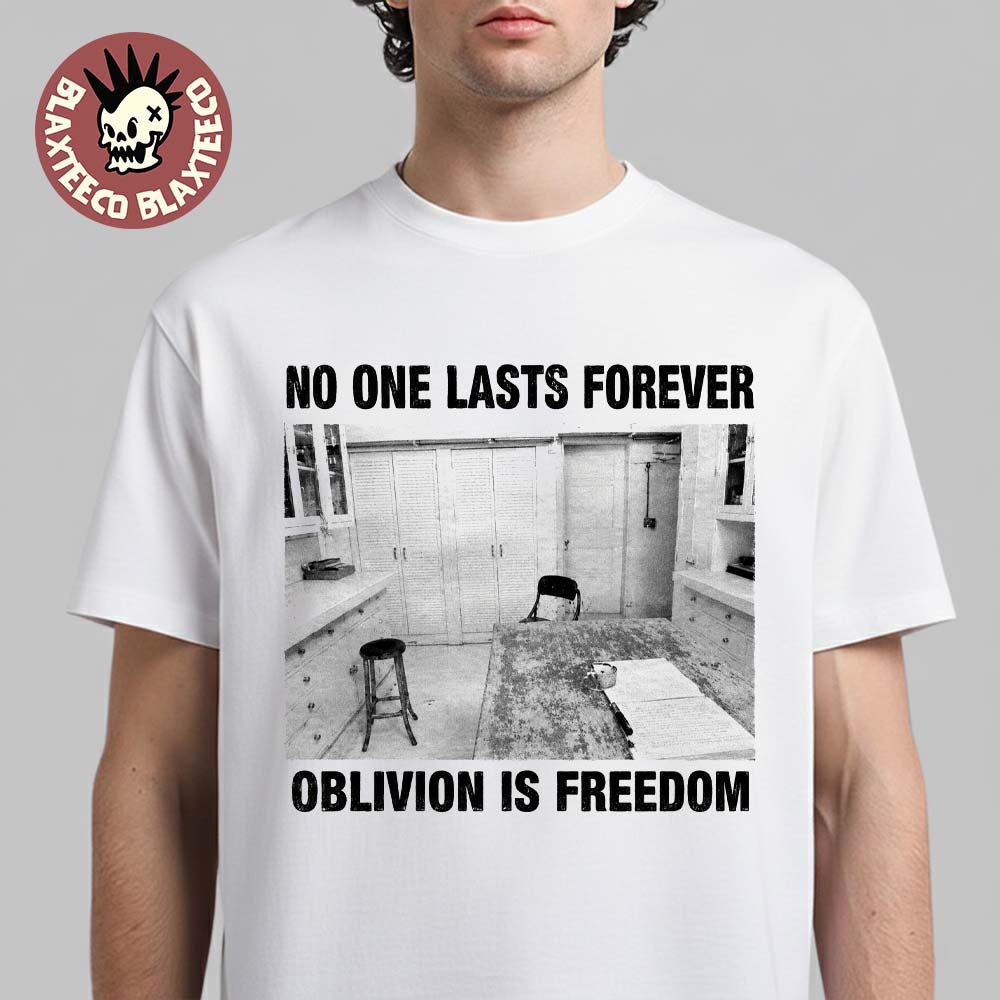 Charlie XCX Lollapalooza Chicago 2026 Exclusive Merch Tee Oblivion Is Freedom T-Shirt