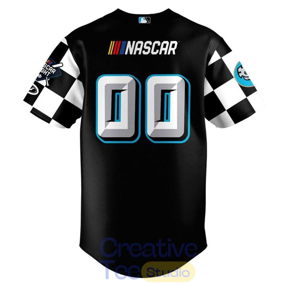 Charlotte Knights x NASCAR Theme 2026 Black Baseball Jersey
