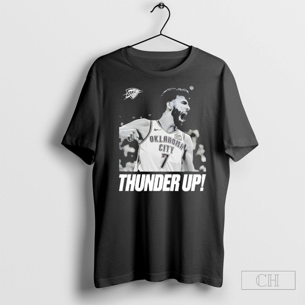 Chet Holmgren Oklahoma City Thunder 2025 Nba Finals Champions Celebration Shirt Unisex