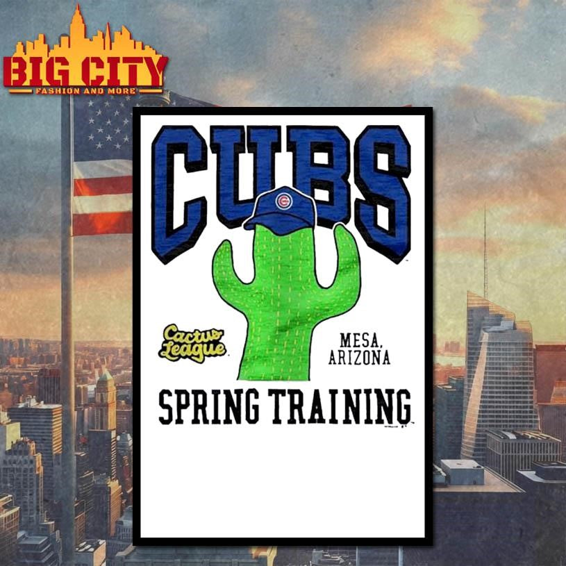 Chicago Cubs Cactus League 2026 Spring Training Shirt Unisex