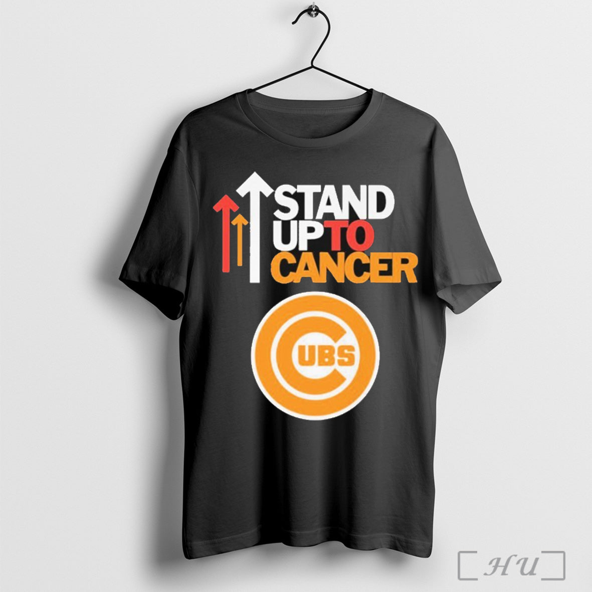 Chicago Cubs Stand Up To Cancer T Shirt Unisex