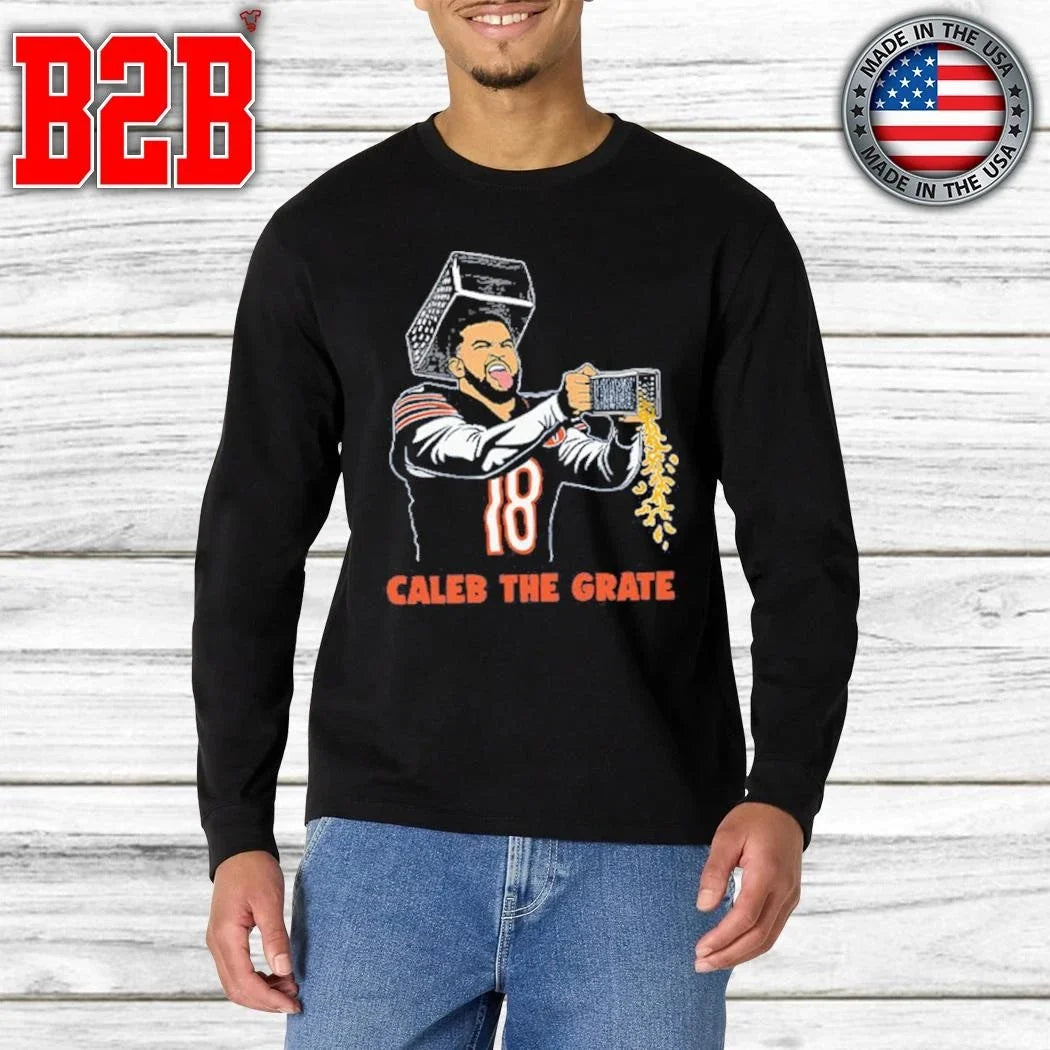 Chicago Football Caleb Cheese Grater Caleb The Grate Shirt Unisex