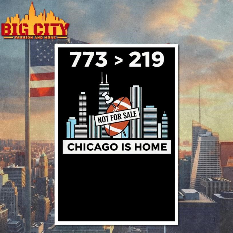 Chicago Is Home Not Indiana Football Shirt Unisex