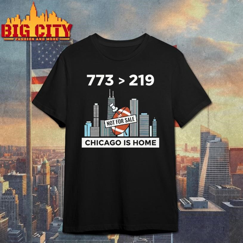 Chicago Is Home Not Indiana Football Shirt Unisex