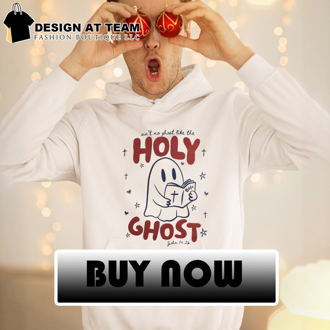 Christian Cute Cartoon Character Ain’t No Ghost Like The Holy Bible Shirt