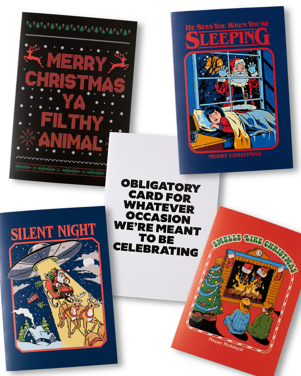 Christmas Greeting Card Bundle Unisex