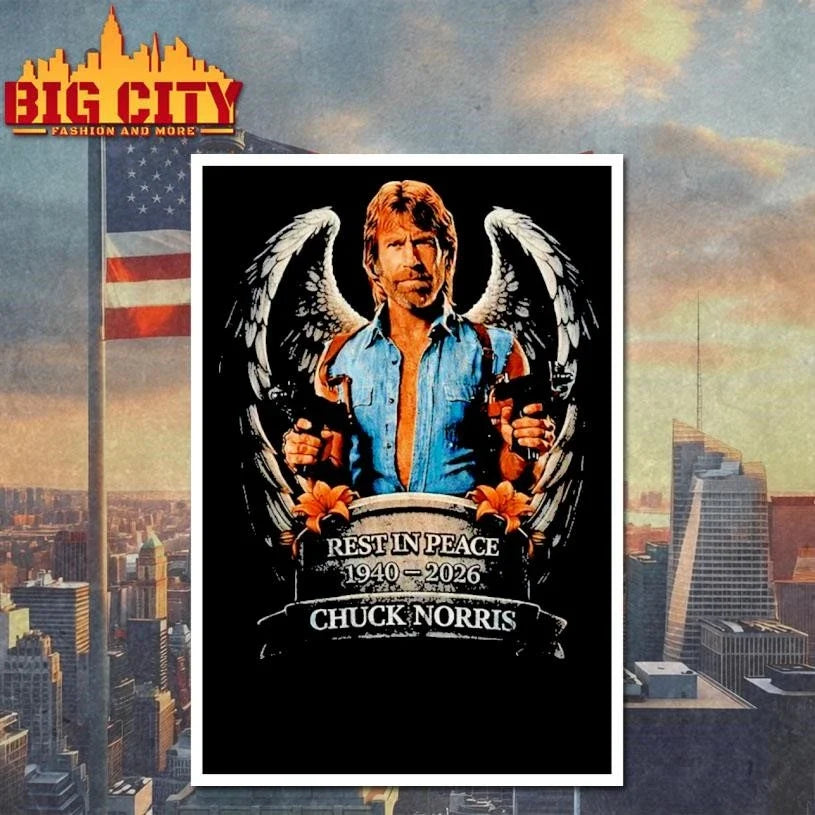 Chuck Norris Rest In Peace RIP 1940-2026 Tribute Legend Shirt Unisex