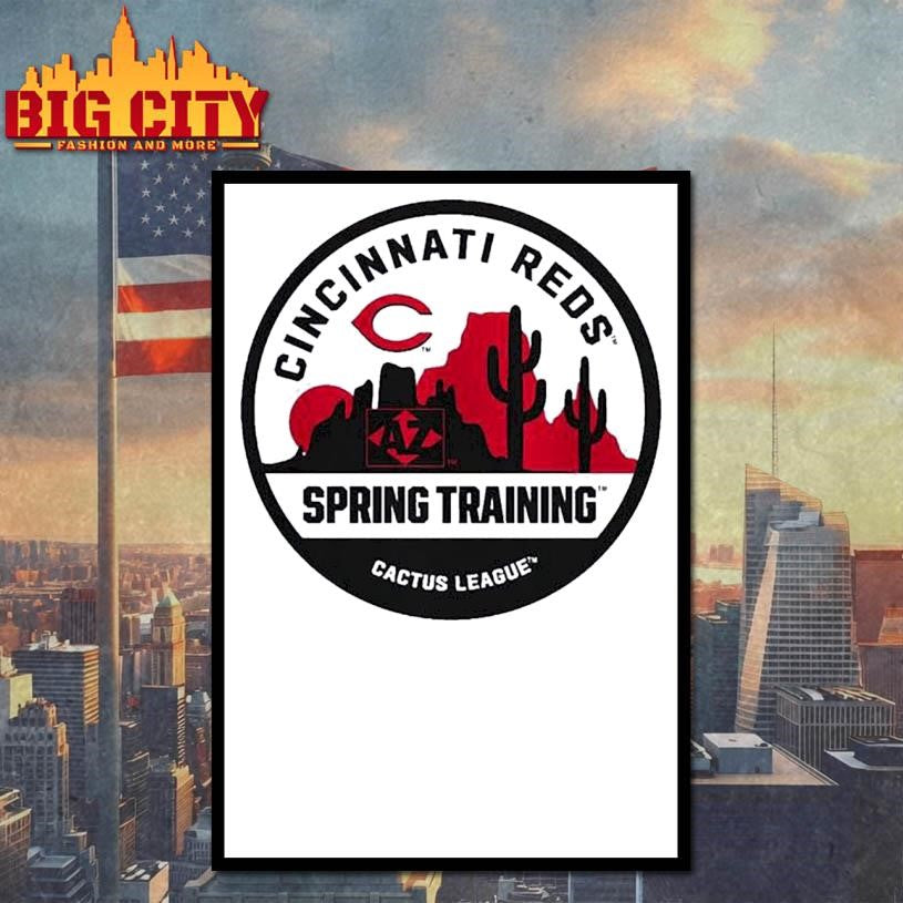 Cincinnati Reds Spring Training Cactus League 2026 logo Shirt Unisex