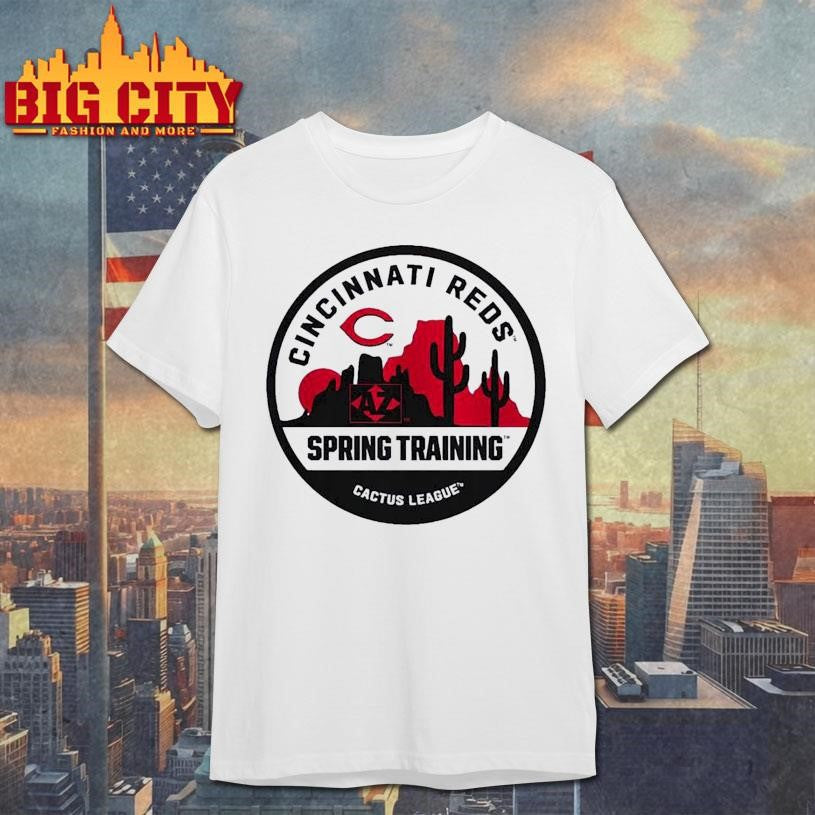 Cincinnati Reds Spring Training Cactus League 2026 logo Shirt Unisex