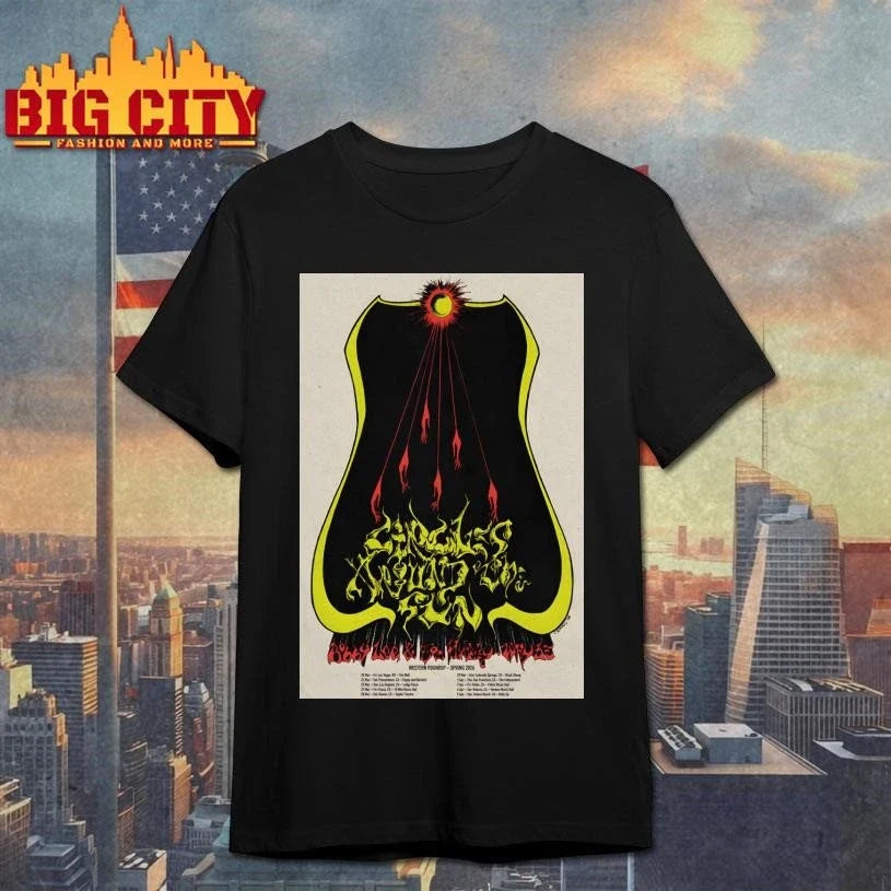 Circles Around The Sun Western Roundup Spring 2026 Tour Poster Shirt Unisex