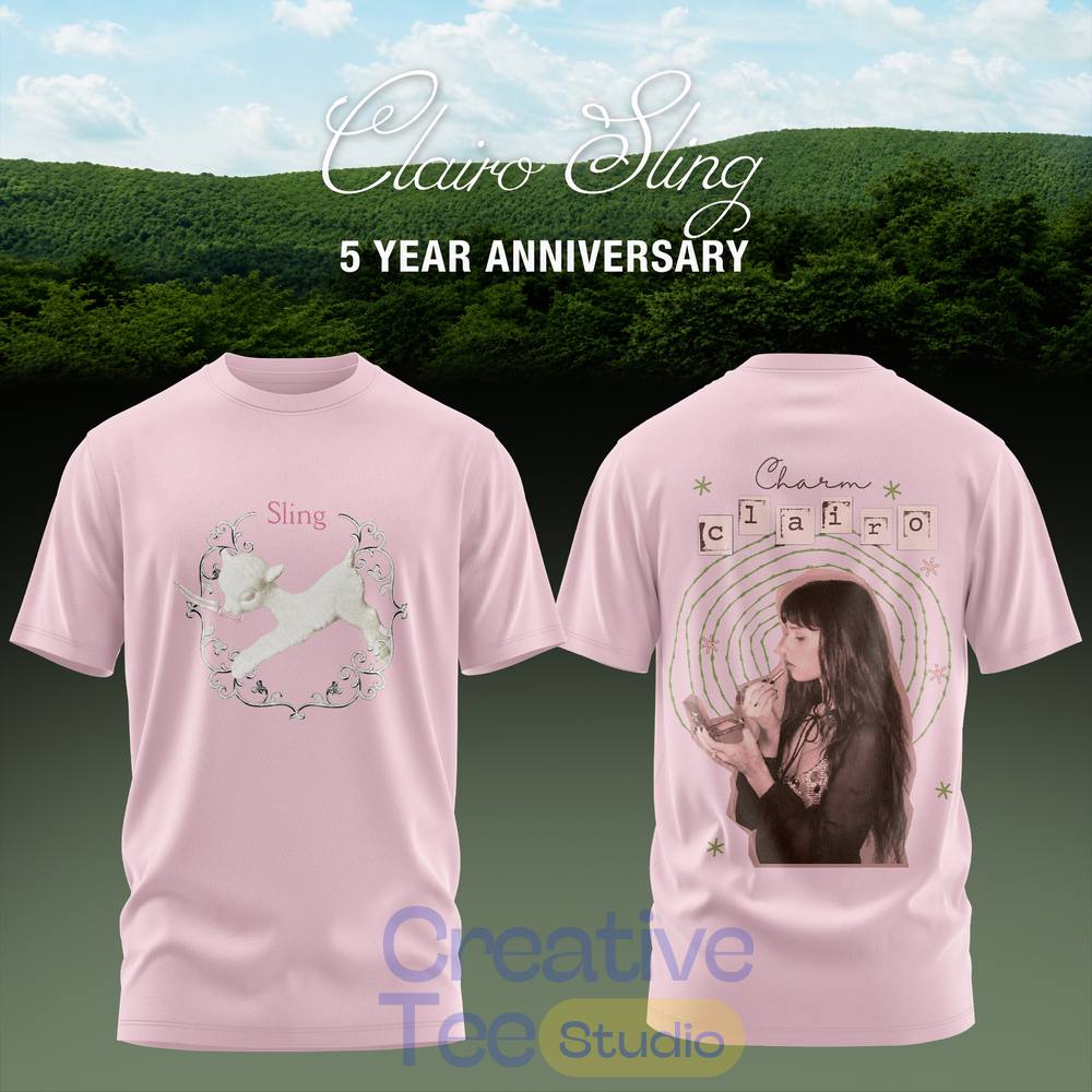 Clairo Sling 5 Year Anniversary Premium 3D T-Shirt