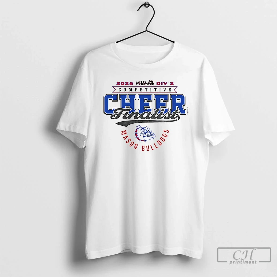 Classic 2026 Mhsaa Cheer D2 Finalist Mason Bulldogs Unisex
