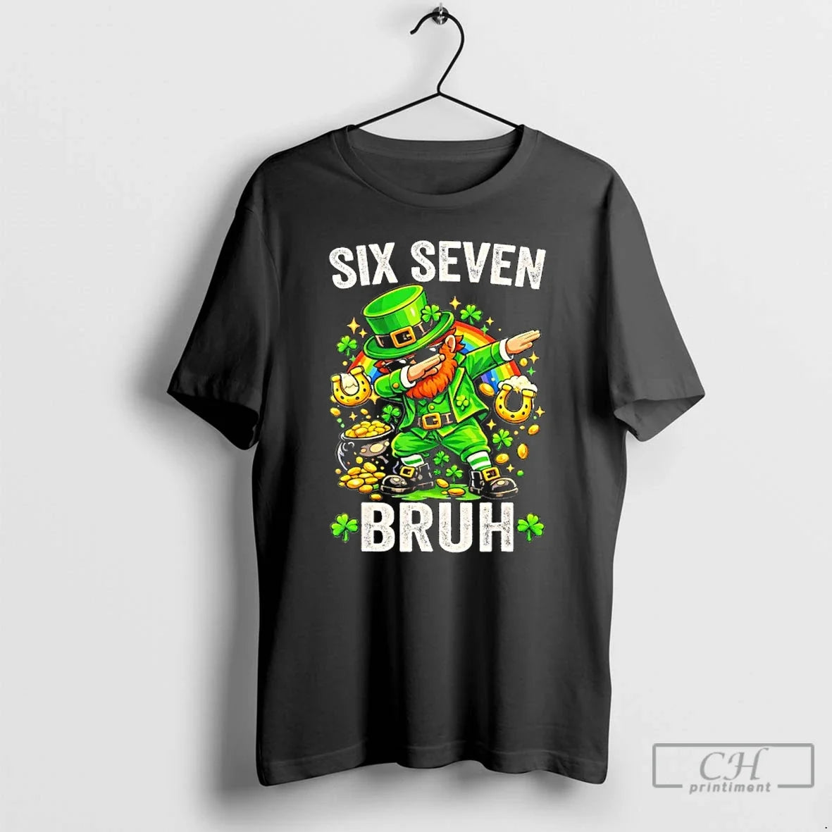 Classic 67 Meme Shamrock St Patricks Day Six Seven Unisex
