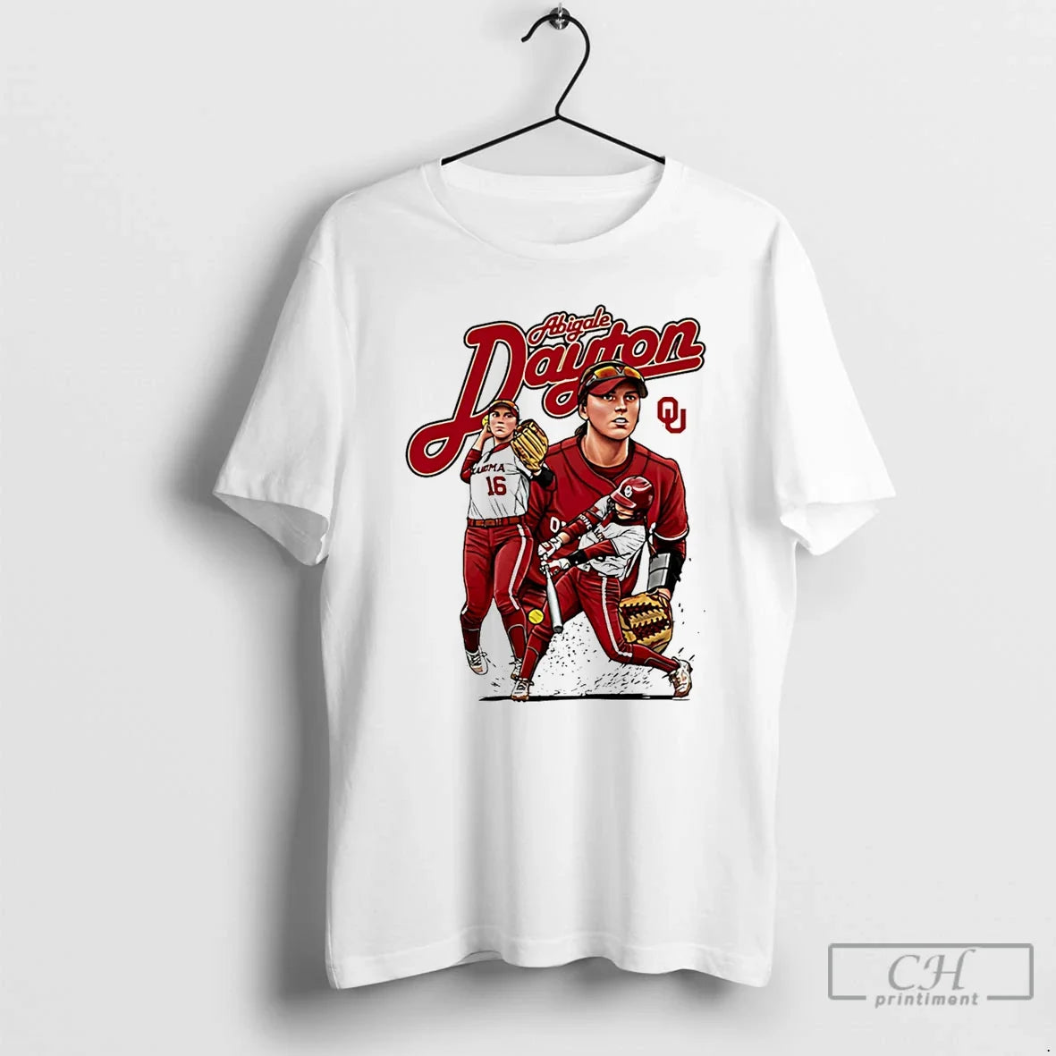 Classic Abigale Dayton Oklahoma Softball Ncaa Player Collage Unisex
