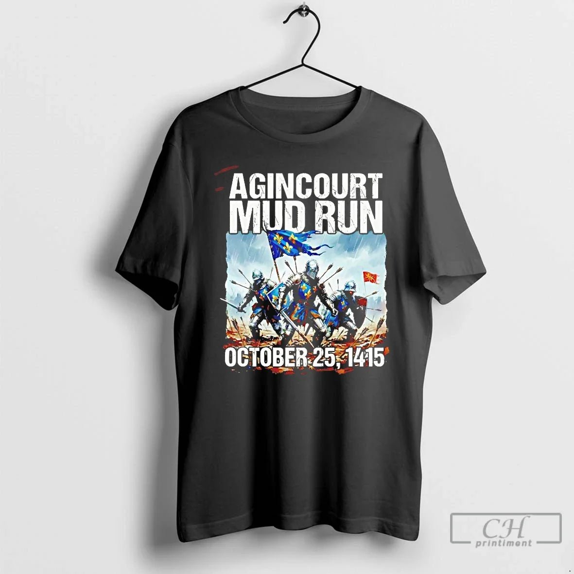 Classic Agincourt Mud Run 1415 Unisex