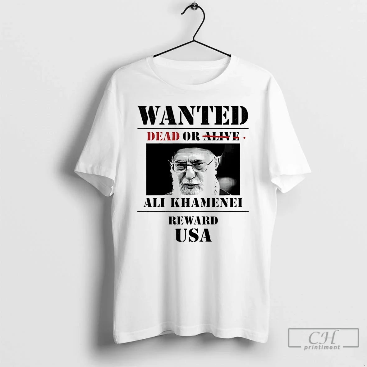 Classic Ali Khamenei Wanted Dead Or Alive Reward Usa Unisex