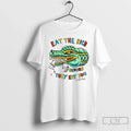 Classic Alligator Eat The Rich Before They Eat You Cartoon Unisex