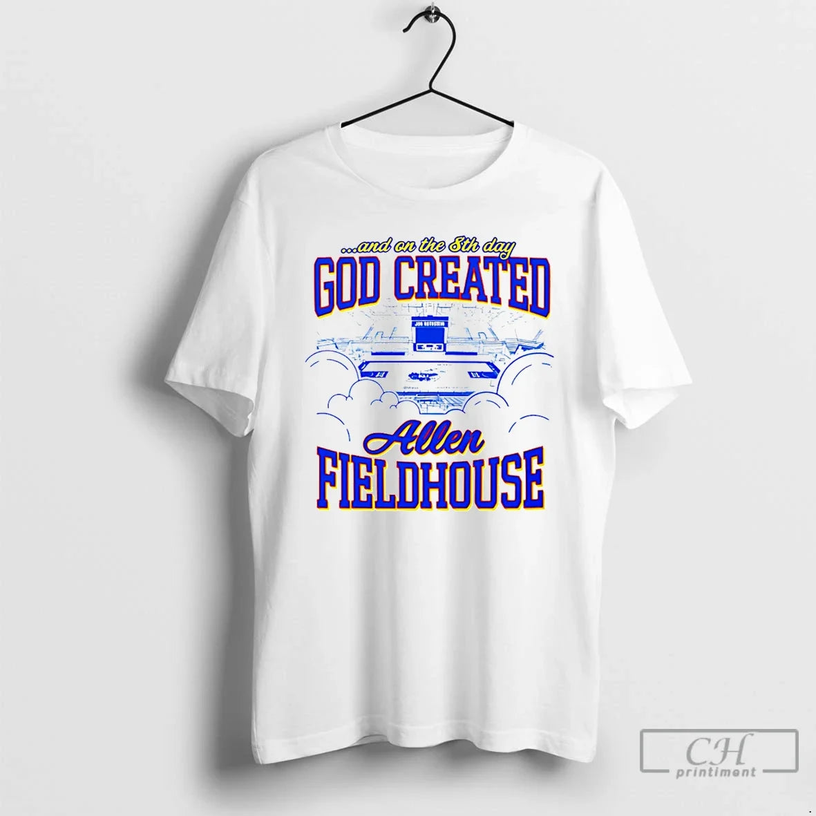 Classic And On The 8th Day God Created Allen Fieldhouse Unisex