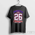 Classic Arizona Wildcats 2026 Big 12 Conference Champions Signatures Unisex