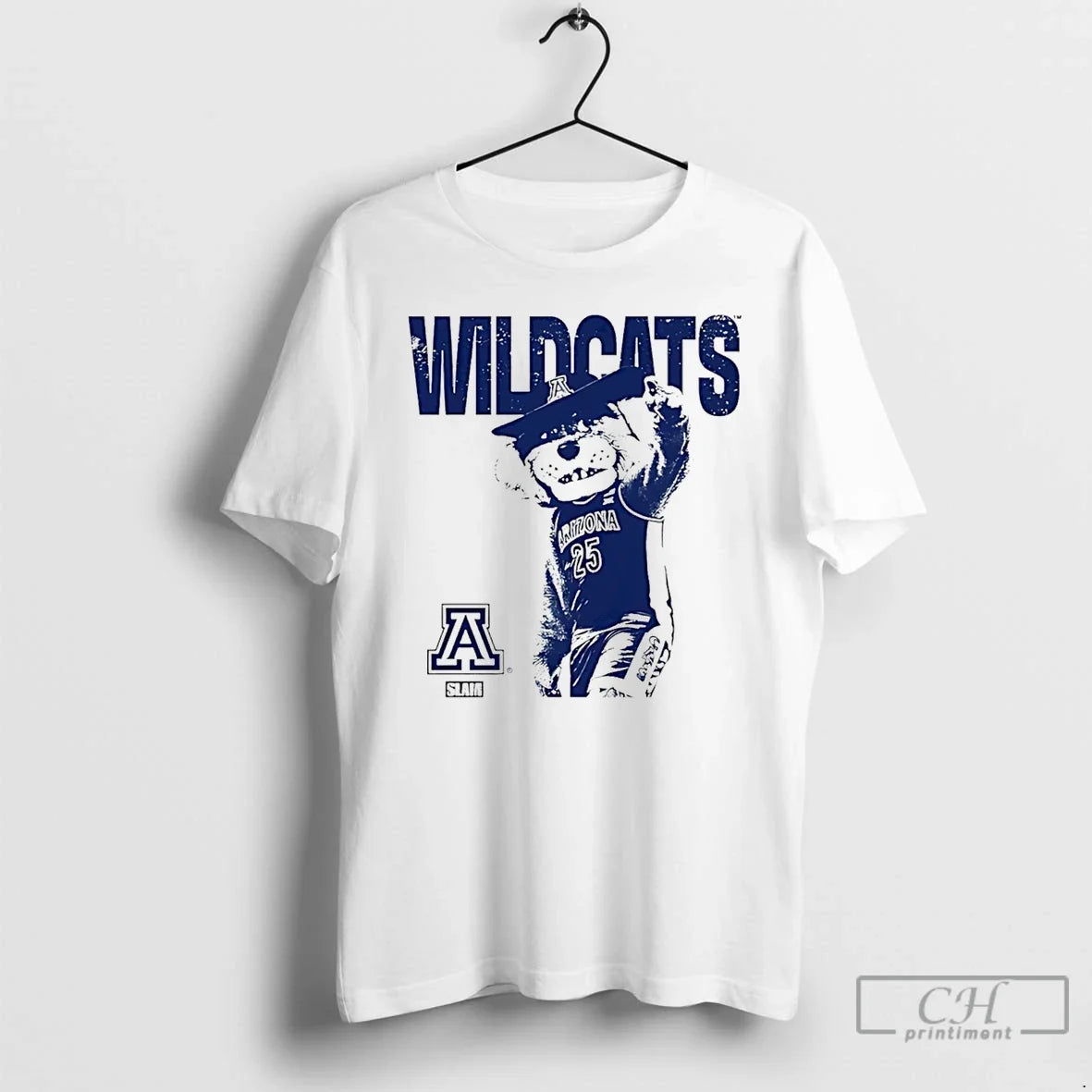 Classic Arizona Wildcats Mascot Mode Slam Graphic Unisex