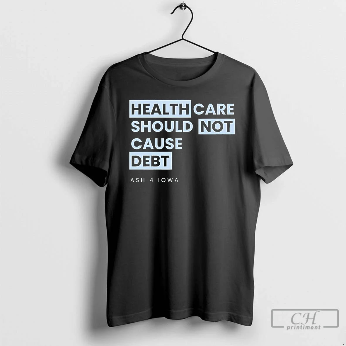 Classic Ashley Wolftornabane Healthcare Should Not Cause Debt Unisex